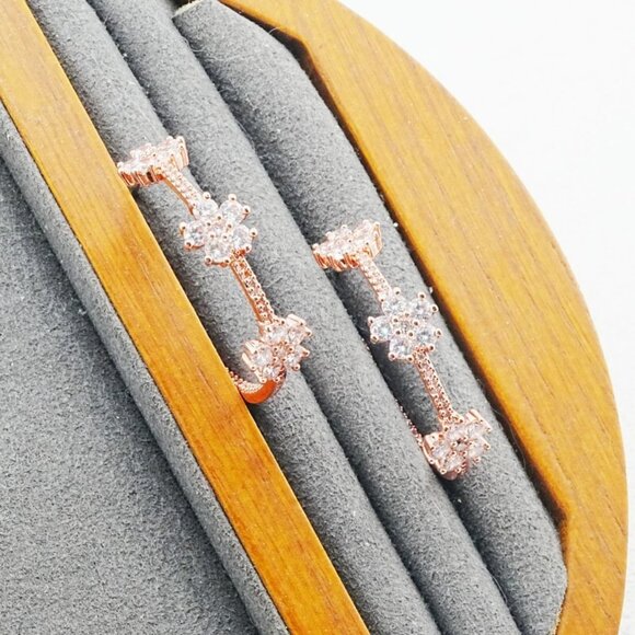 Kate Spade Three-Flower Earrings - Picture 3 of 3